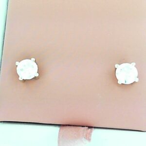 14K Yellow Gold 1.00 Carat Lab Grown Diamond Stud Earrings