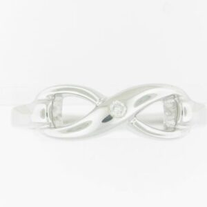 Sterling Silver Bentelli Ring with Diamonds
