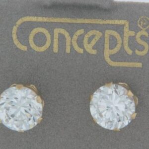 Elegant Cubic Zirconium Earrings in Choice of Metal